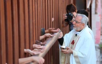 Misa celebrada por Obispos de Estados Unidos en frontera con Mu00e9xico, el 1 de abril. Foto: Boston Catholic (CC-BY-ND-2.0)